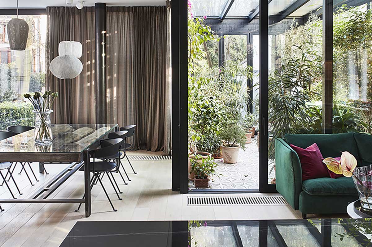 Projekt wnętrza willi Joanna Kulczyńska Architekt /Foto.: Budzik Studio