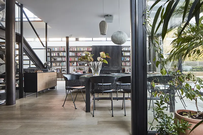 Projekt wnętrza willi Joanna Kulczyńska Architekt /Foto.: Budzik Studio