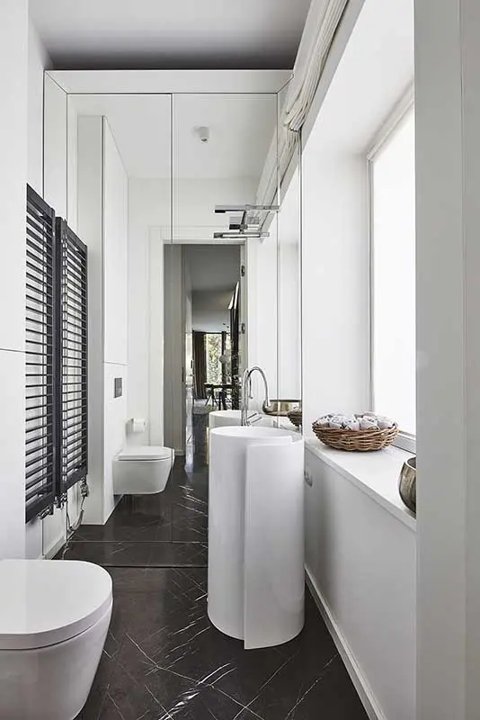 Projekt wnętrza willi Joanna Kulczyńska Architekt /Foto.: Budzik Studio