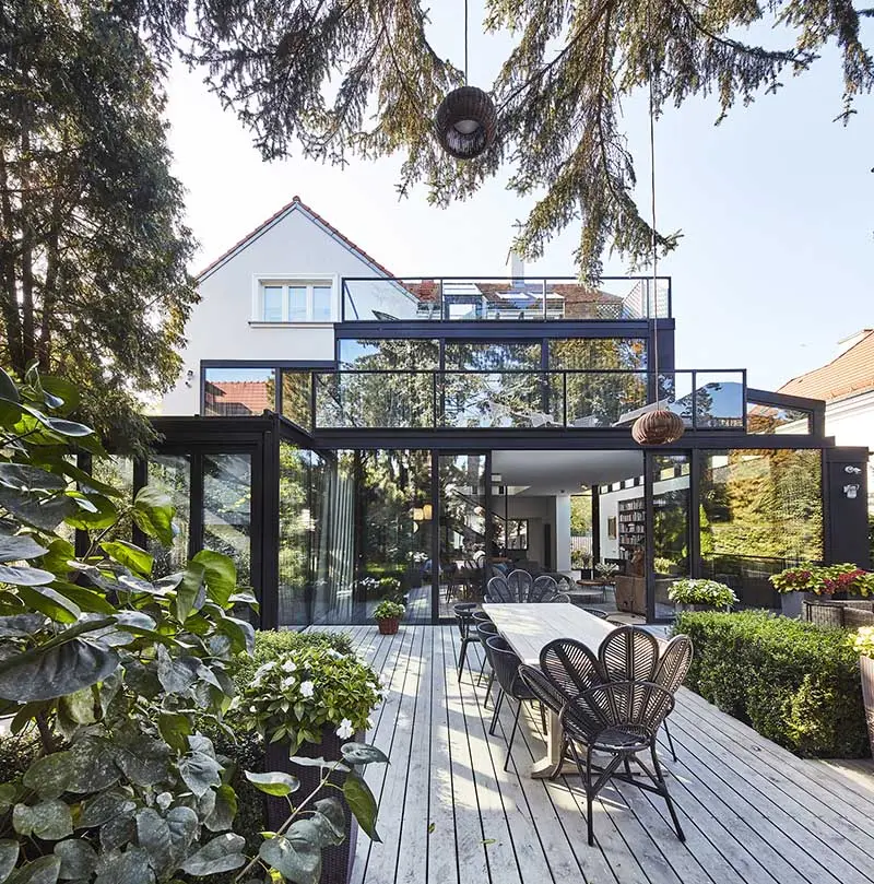 Projekt wnętrza willi Joanna Kulczyńska Architekt /Foto.: Budzik Studio