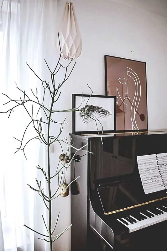 Pianino stanowi ciekawy element dekoracyjny. | Źródło: @pavitalia