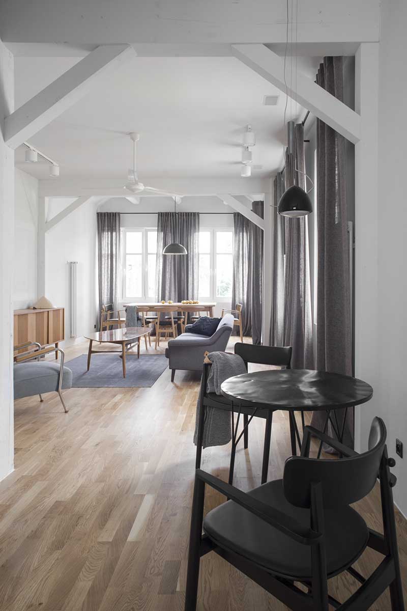 Apartament w kamienicy po gruntownej metamorfozie | Loft Kolasiński