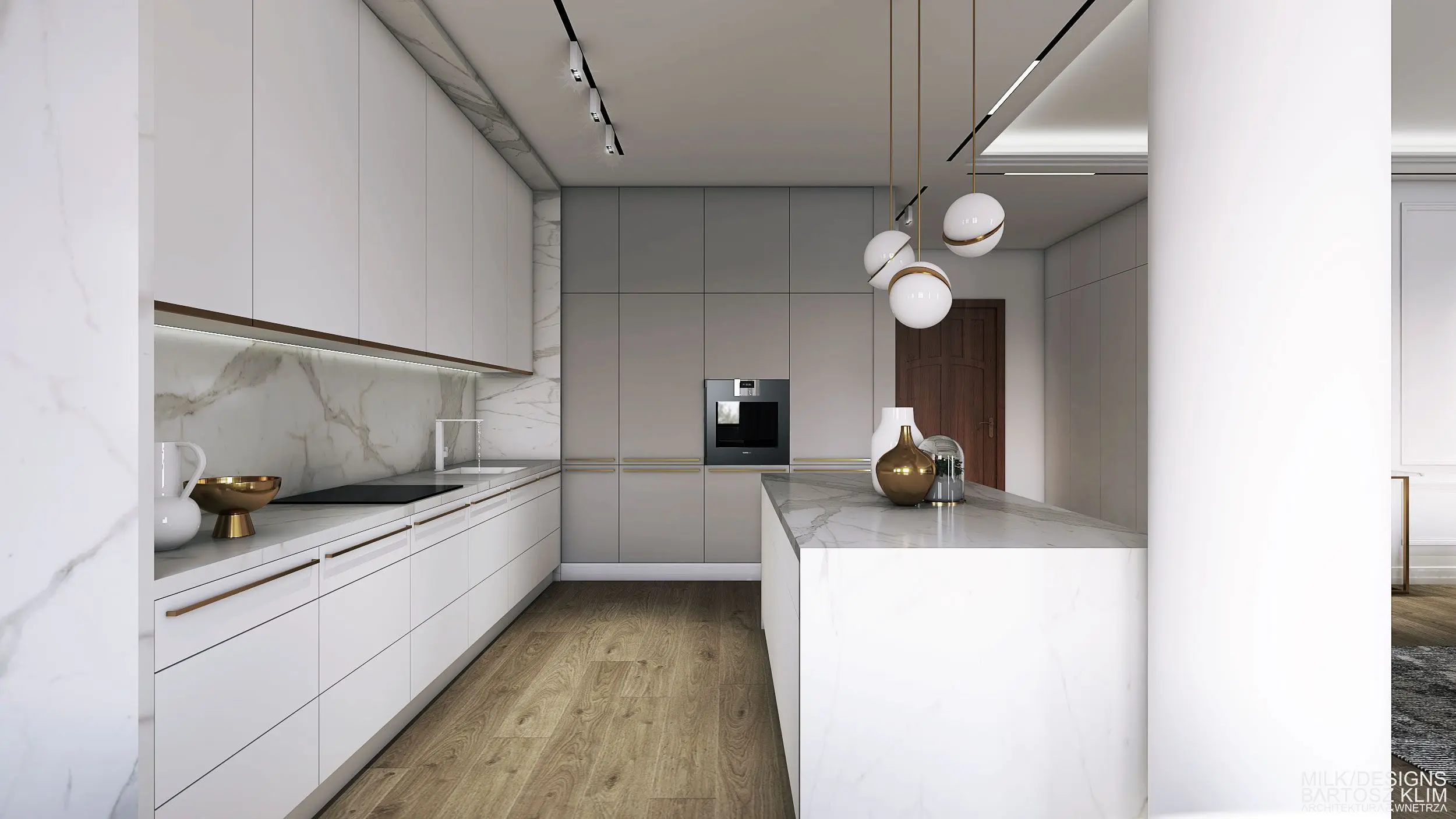 Nowojorski styl projekt Milk Designs 