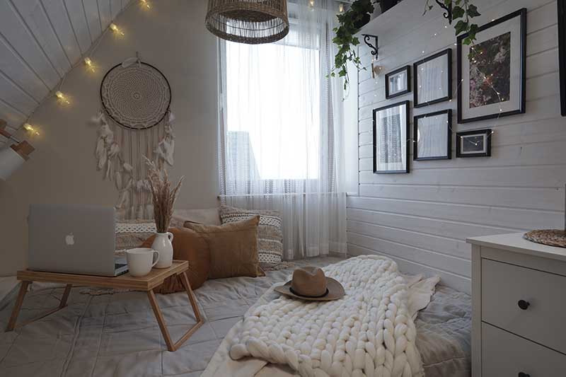 Przytulne 18 metrowe mieszkanie na wynajem w Bukowinie Tatrzańskiej | Proj: Studio4design Interior Design