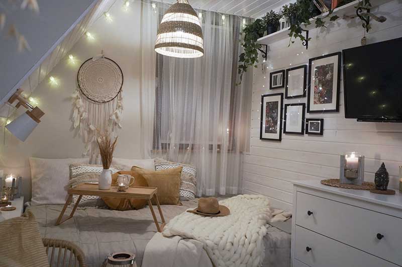 Przytulne 18 metrowe mieszkanie na wynajem w Bukowinie Tatrzańskiej | Proj: Studio4design Interior Design