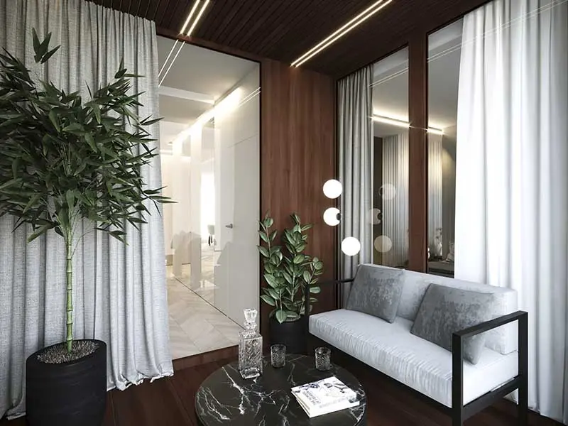 Elegancki Apartament w Centrum Warszawy | Proj: MOOVIN INTERIORS
