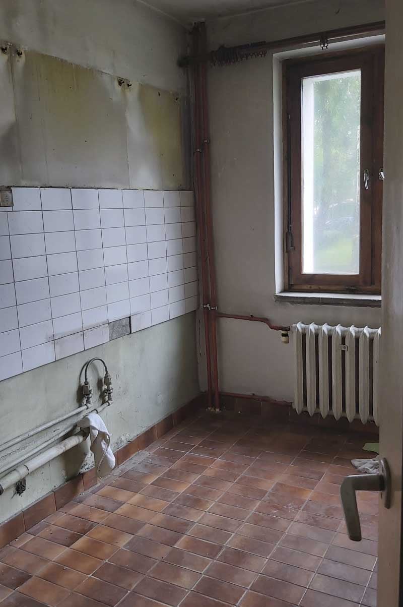 Mieszkanie przed metamorfozą. | Proj.: GOOD VIBES Interiors | Ola Dąbrówka