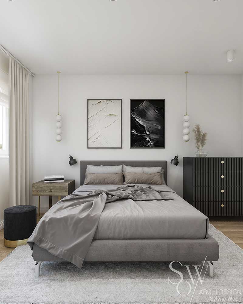 Metamorfoza mieszkania w bloku | Projekt SOW Archi Design