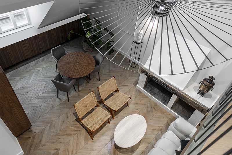 Poddasze na ul. Brzozowej | Proj: Piotr Łucyan Art`Up Interiors 