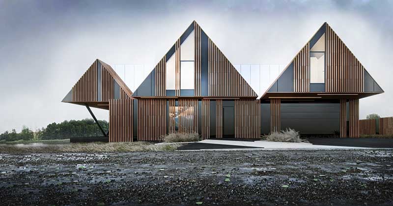 BRRRDA HOUSE – dom w mazurskim klimacie od pracowni REFORM Architekt
