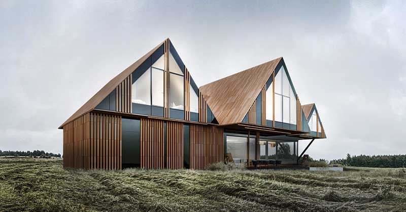 BRRRDA HOUSE – dom w mazurskim klimacie od pracowni REFORM Architekt