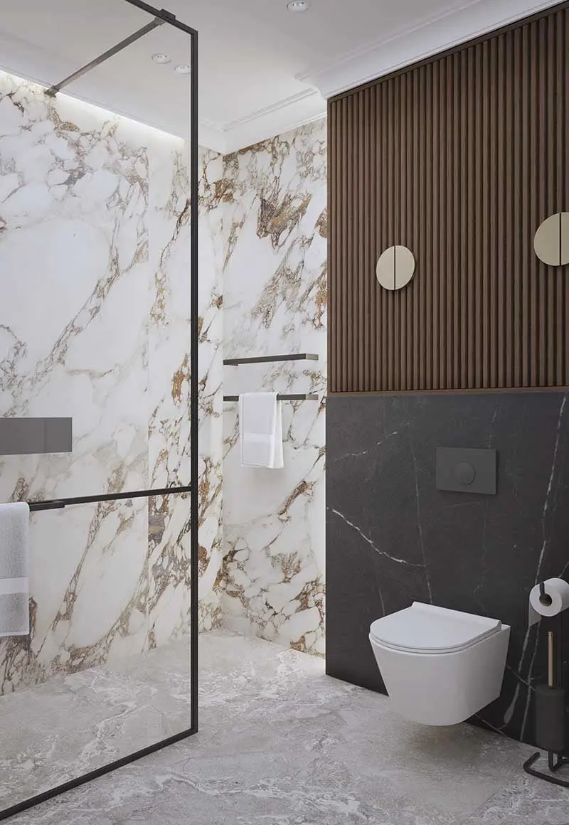 Mieszkanie z elementami nawiązującymi do stylu Art Deco | Projekt: HEDO Architects