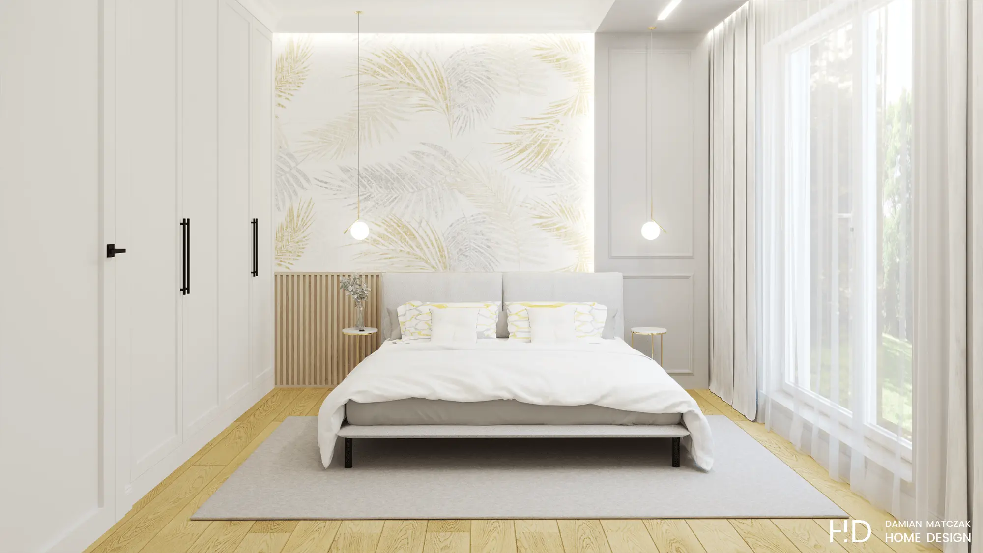 70 metrowe mieszkanie w stylu nowojorskim | Proj: Damian Matczak Home Design