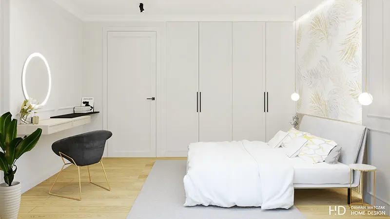 70 metrowe mieszkanie w stylu nowojorskim | Proj: Damian Matczak Home Design