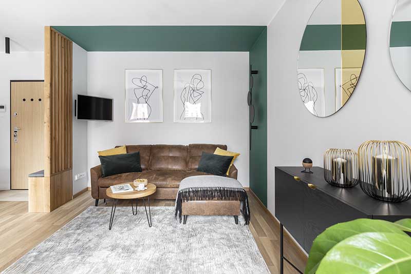 32 metrowe eleganckie mieszkanie – Apartament Stary Browar | Proj: Vzorovo Zdjęcia z realizacji @inkadr_fotografia