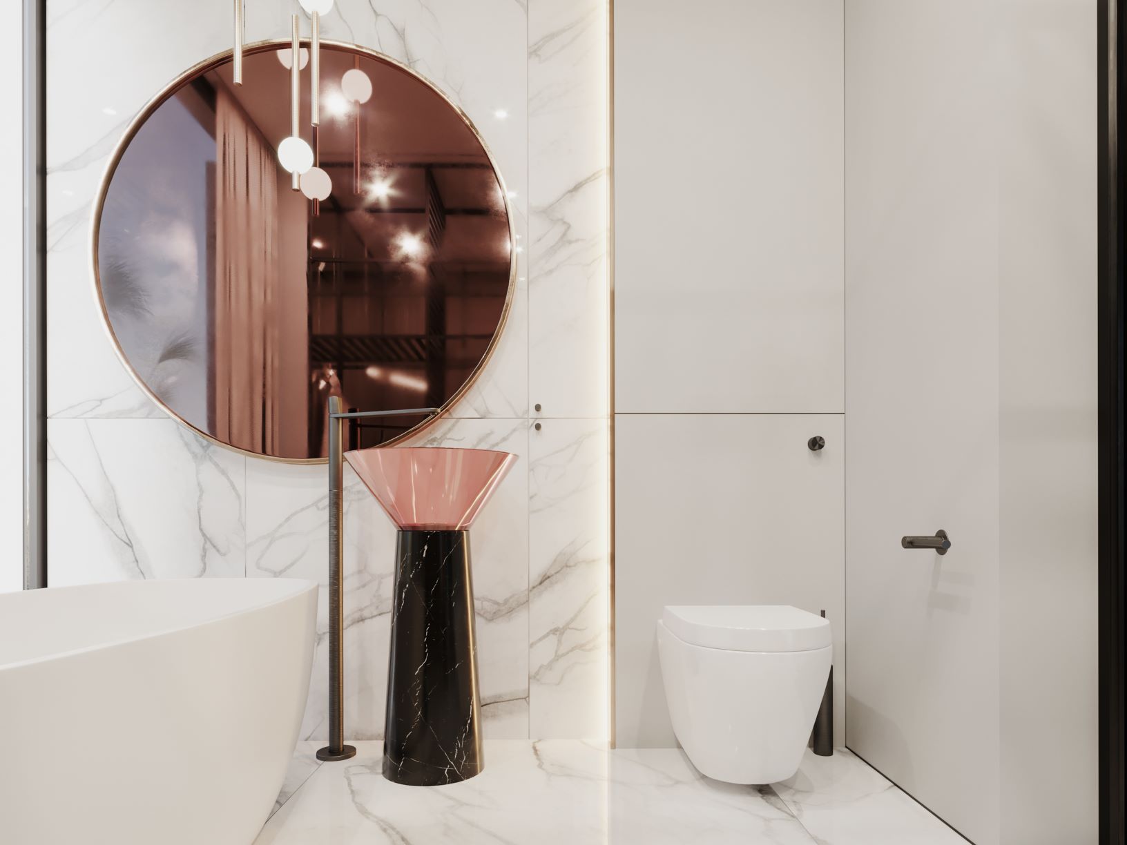 Dom nad jeziorem w kolorach natury | Proj: modeko.studio