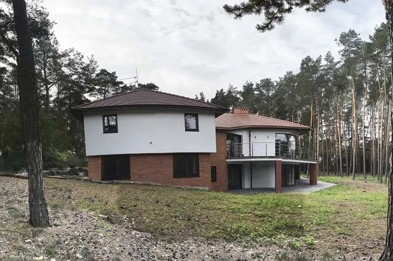 Dom w lesie przed przebudową