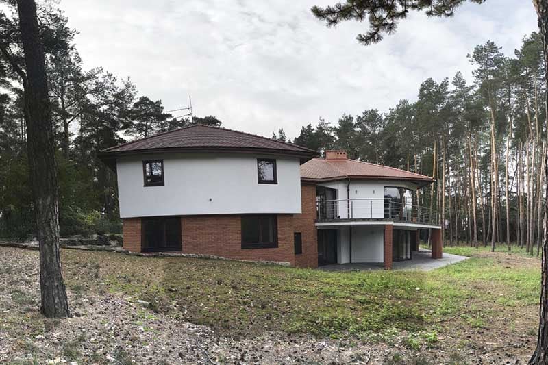 Dom w lesie przed przebudową