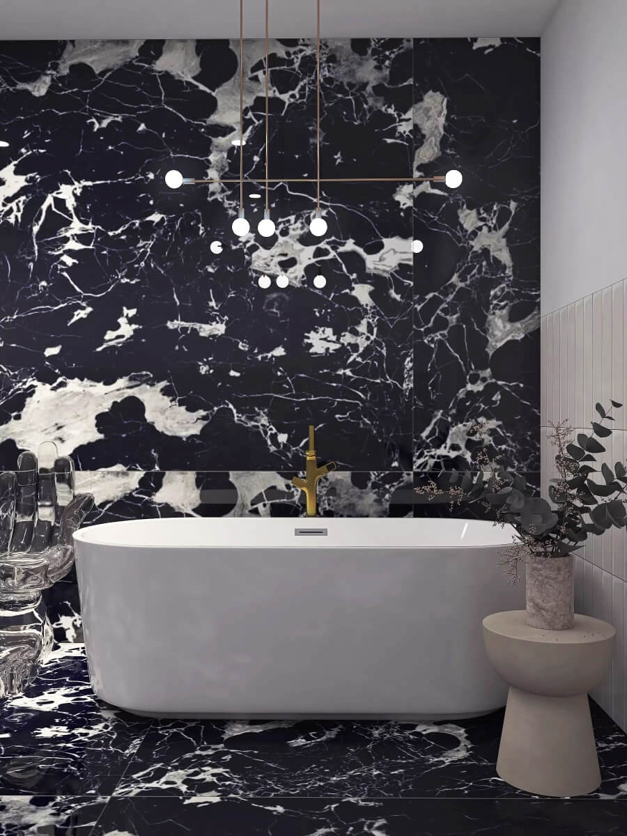 Łazienka | Proj.: Martyna Milczarek | MulumStudio