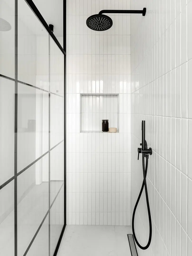 Łazienka | proj. Fuga Architektura Wnętrz, zdj. Aleksandra Dermont