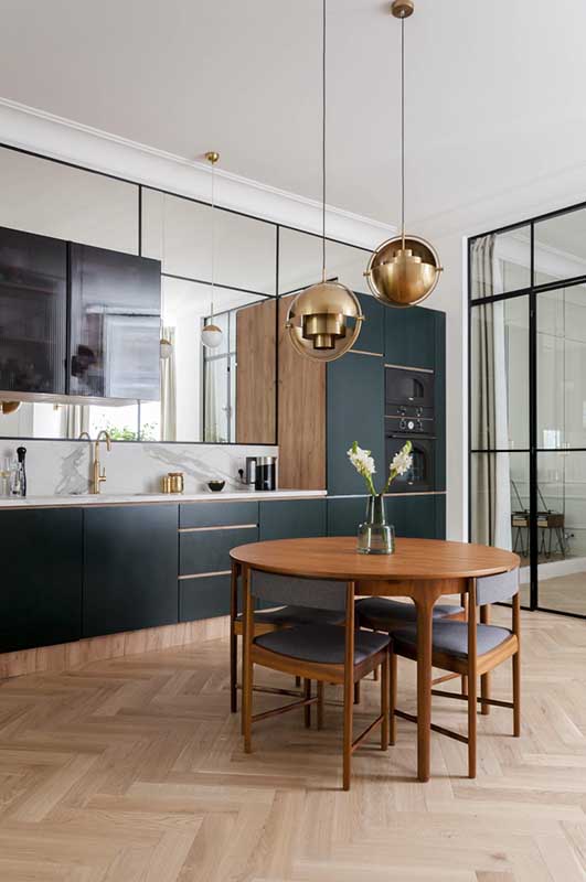 Kuchnia | proj. Studio Projektowe 4room (architekt wnętrz Lisa Bachurina)
