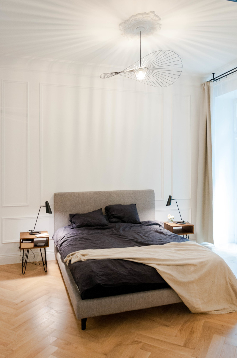 Sypialnia | proj. Studio Projektowe 4room (architekt wnętrz Lisa Bachurina)