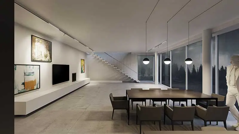 Oświetlenie magnetyczne Archlines | Projekt wnętrz Arch. Dorota Szaroszyk | Projekt oświetlenia: Wojtek Mantur