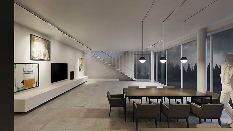 Oświetlenie magnetyczne Archlines | Projekt wnętrz Arch. Dorota Szaroszyk | Projekt oświetlenia: Wojtek Mantur