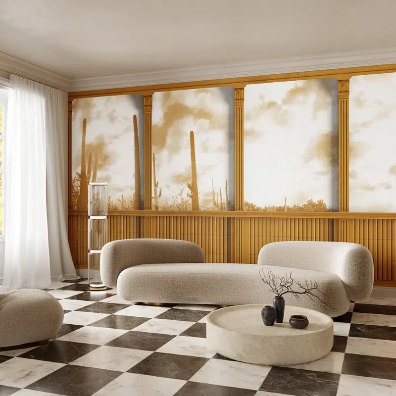 Tapeta Lemonia z kolekcji Architecture marki Inkiostro Bianco