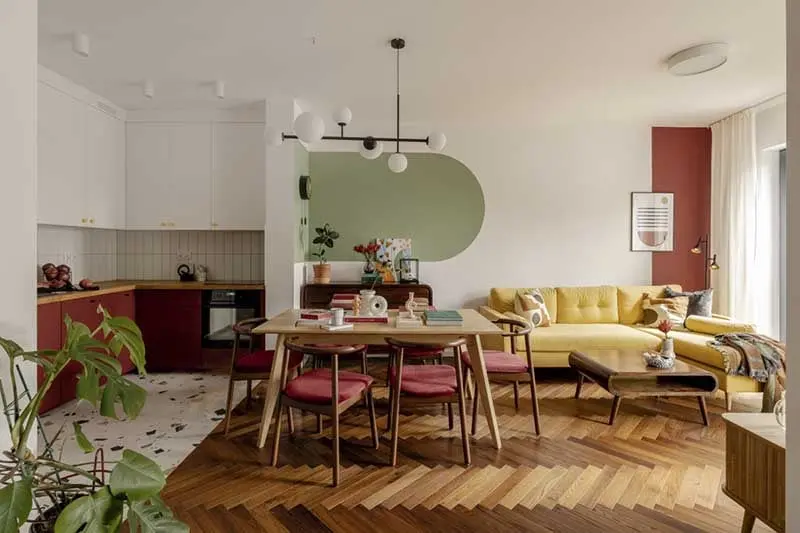 Proj.: Studio Projektowania Wnętrz Inbalance; Fot. i stylizacja: Aleksandra Dermont