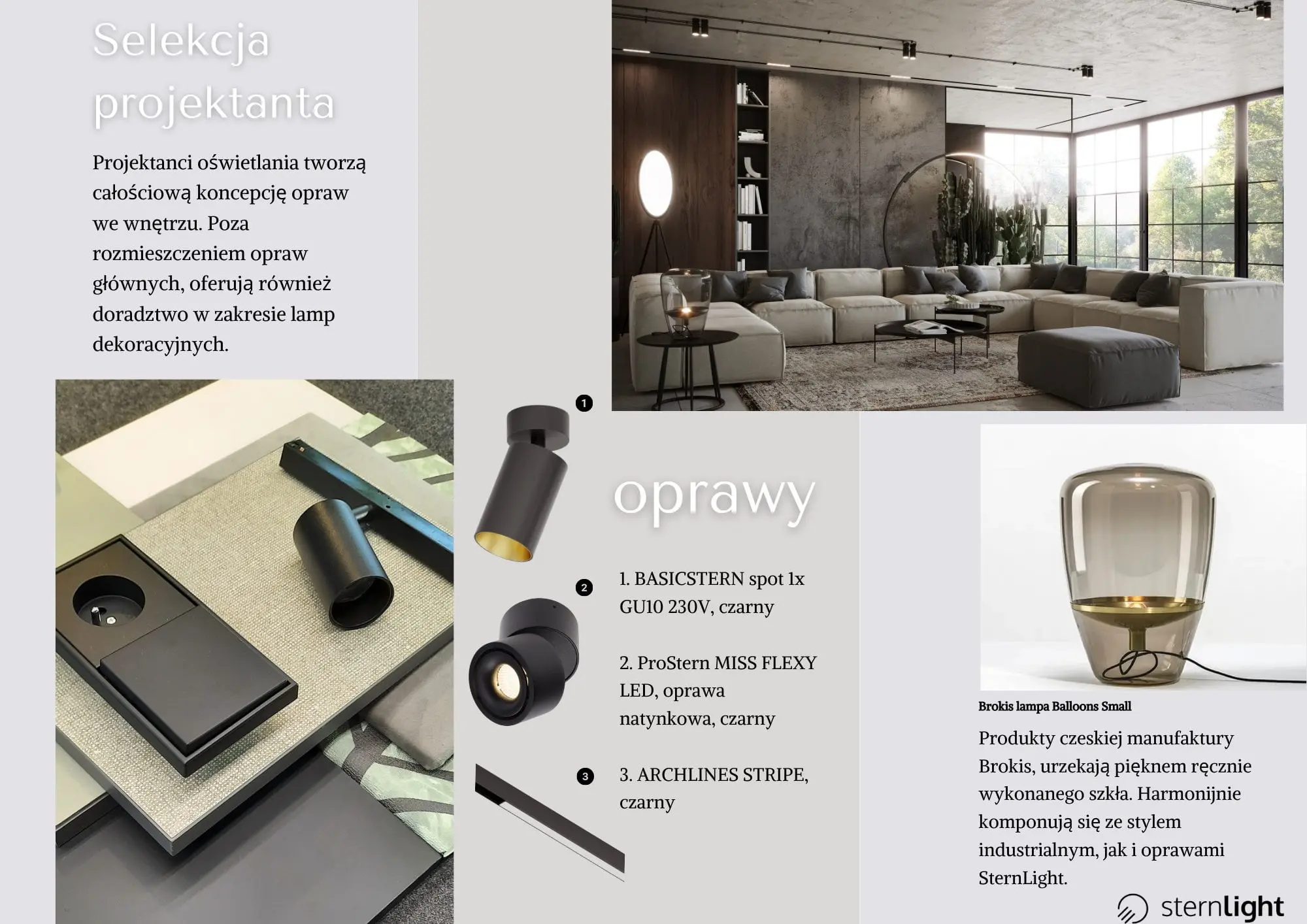 oprawy SternLight
