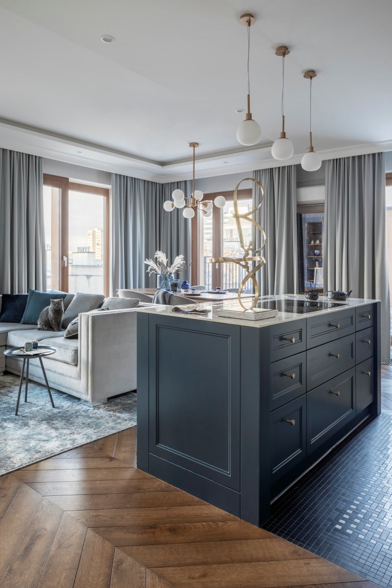 projekt: Kamińska Stańczak Design | fot.: Marcin Grabowiecki | Stylizacja: Eliza Mrozińska
