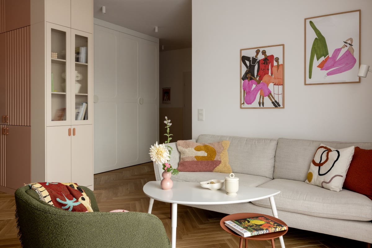 Proj.: Studio Projektowania Wnętrz Inbalance; fot. i stylizacja: Aleksandra Dermont