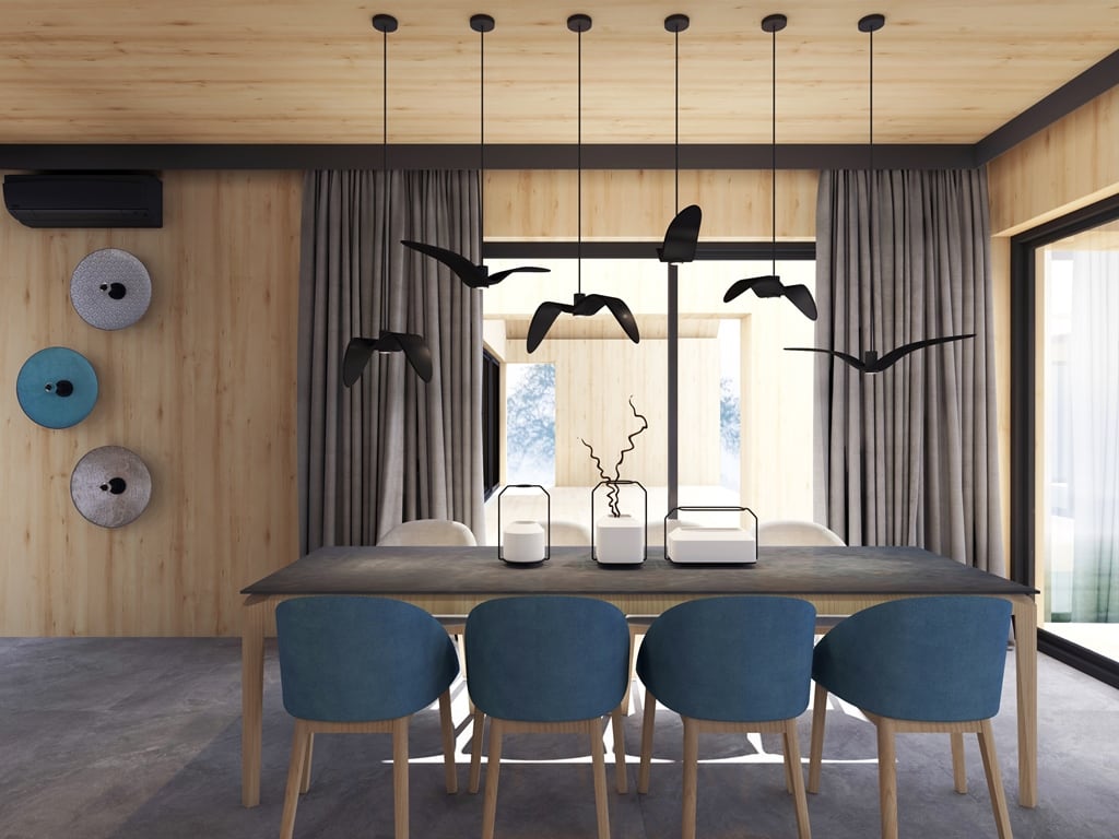 DOM NAD JEZIOREM | PROJ: YO HOME DESIGN PROJEKTOWANIE WNĘTRZ