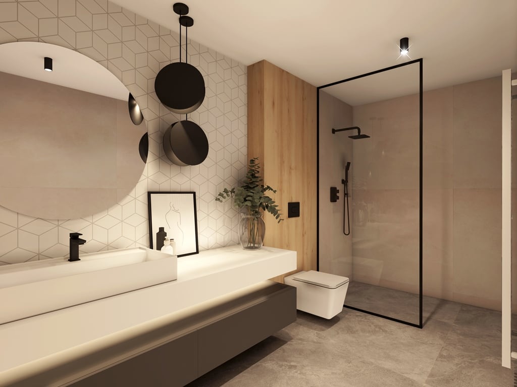 DOM NAD JEZIOREM | PROJ: YO HOME DESIGN PROJEKTOWANIE WNĘTRZ