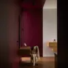 Viva magenta! 200 metrowy dom pod Warszawą | Design: P/art