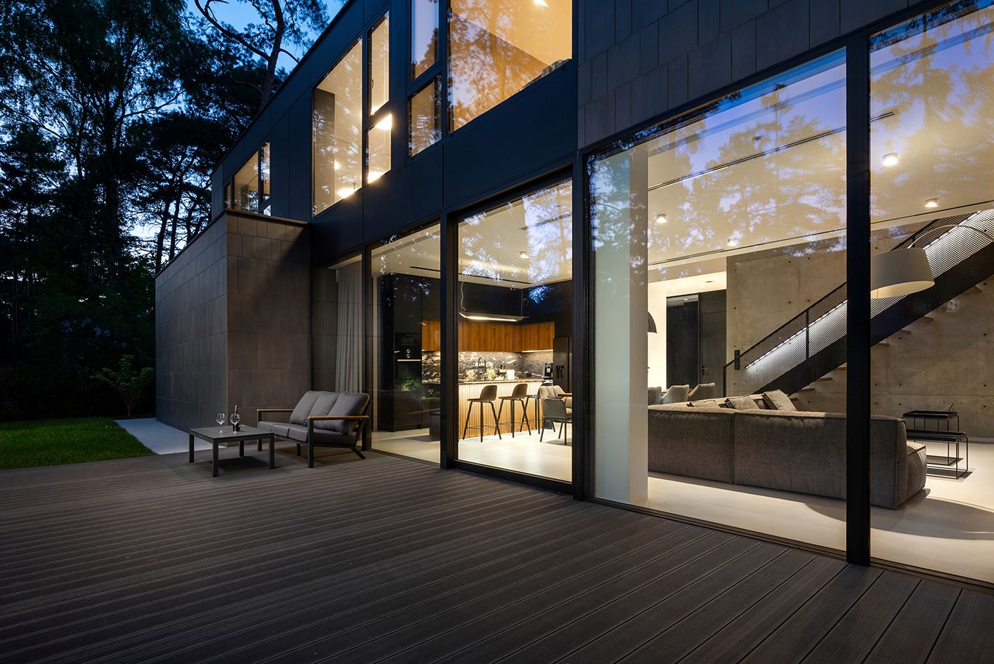 DOM NA ORZECHOWEJ w Józefowie | PAWEL LIS ARCHITEKCI