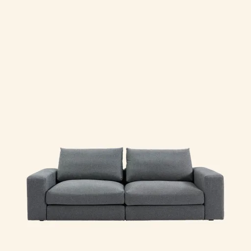 Molis kompletna sofa 2 osobowa 240x120 tkanina FABRI 10