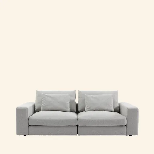 Molis kompletna sofa 2 osobowa 240x120 tkanina FABRI 9