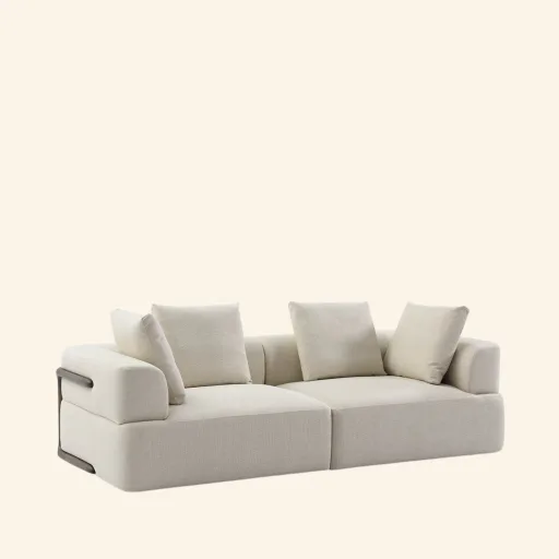 Simul kompletna Sofa 2 osobowa 244x103 tkanina FABRI 4