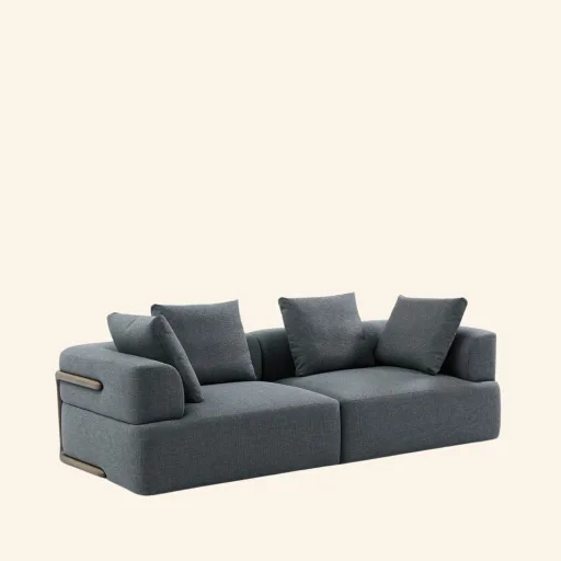 Simul kompletna Sofa 2 osobowa 244x103 tkanina FABRI 5