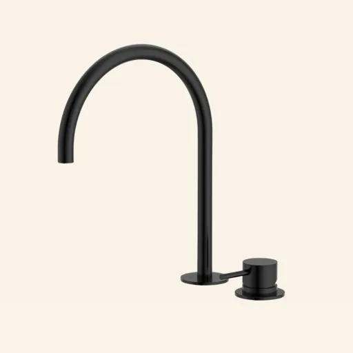 Short Stick 42 bateria umywalkowa z blatu h210 mm kolor Spell Noir