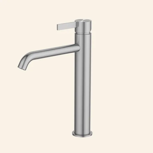 Alfa Flat 40 bateria umywalkowa wysoka kolor Sky Reflect