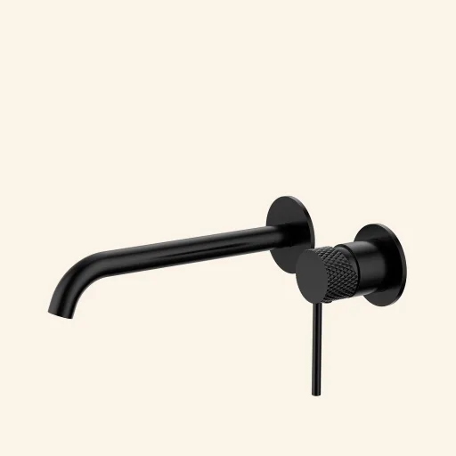Alfa Graver 42 bateria umywalkowa podtynkowa wylewka 220 kolor Spell Noir