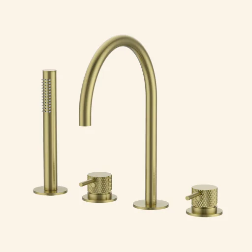 Short Graver 42 bateria wannowa 4 otworowa wylewka 210 kolor Fairy Dust