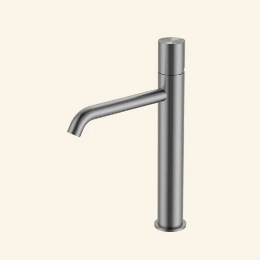 Alfa Aureo Pure bateria umywalkowa wysoka kolor Sky Reflect