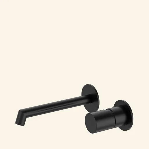 Sigma Aureo Pure bateria umywalkowa podtynkowa wylewka 180 kolor Spell Noir