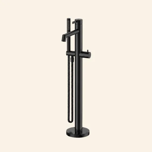 Sigma Flat 50 bateria wannowa wolnostojąca kolor Spell Noir