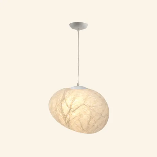 Kaiko Akari Awa jedwabna lampa sufitowa l42w38h35