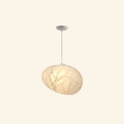 Kaiko Akari Awa jedwabna lampa sufitowa l42w38h35